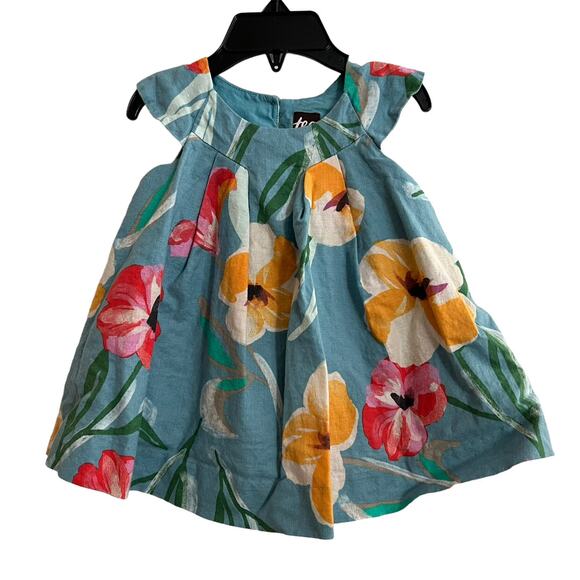 Tea Collection Hibiscus Dress Set (6/9m) - Picture 1 of 14